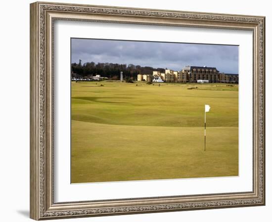 Eighteenth Green at the Old Course, St. Andrews, Fife, Scotland, United Kingdom, Europe-Mark Sunderland-Framed Photographic Print