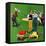 "Eighteenth Hole", August 6, 1955-John Falter-Framed Premier Image Canvas