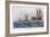 Eighth Crusade the Ships-Albert Sebille-Framed Art Print