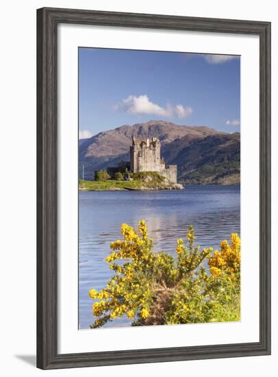 Eilean Donan Castle and Loch Duich, the Highlands, Scotland, United Kingdom, Europe-Julian Elliott-Framed Photographic Print