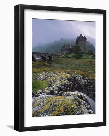 Eilean Donan Castle, Dornie, Highland Region, Scotland, United Kingdom, Europe-Patrick Dieudonne-Framed Photographic Print