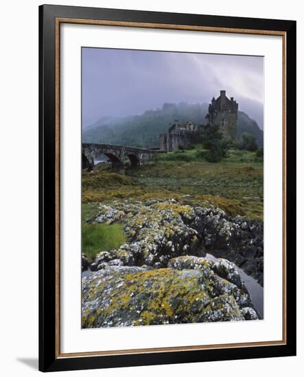 Eilean Donan Castle, Dornie, Highland Region, Scotland, United Kingdom, Europe-Patrick Dieudonne-Framed Photographic Print