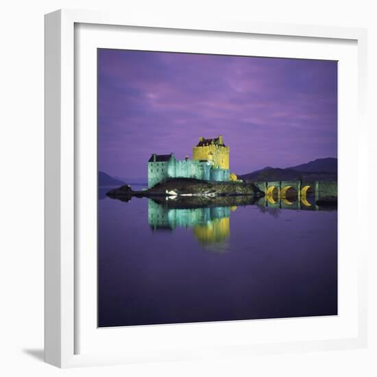 Eilean Donan Castle, Dornie, Highlands, Scotland, United Kingdom, Europe-Roy Rainford-Framed Photographic Print
