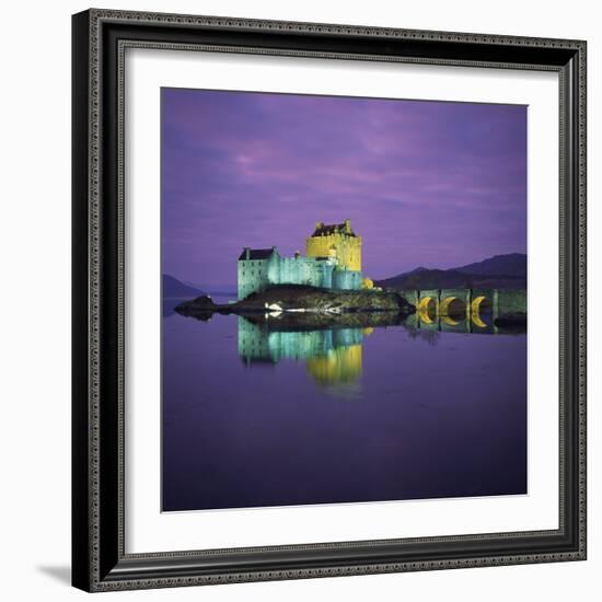 Eilean Donan Castle, Dornie, Highlands, Scotland, United Kingdom, Europe-Roy Rainford-Framed Photographic Print