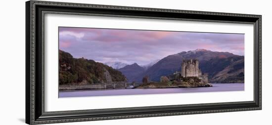 Eilean Donan Castle, Dornie, Lochalsh, Highland Region, Scotland, United Kingdom, Europe-Patrick Dieudonne-Framed Premium Photographic Print