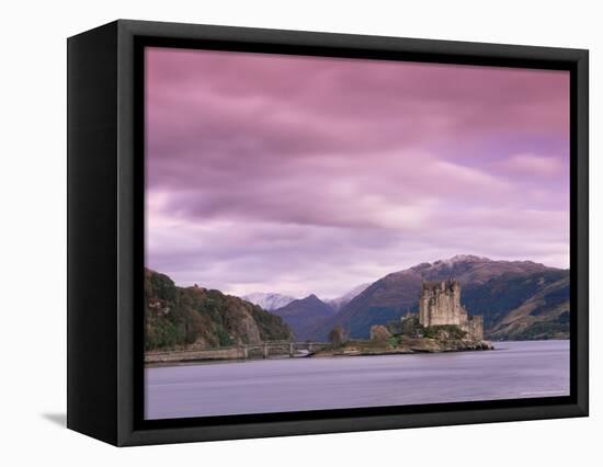 Eilean Donan Castle, Dornie, Lochalsh (Loch Alsh), Highlands, Scotland, United Kingdom, Europe-Patrick Dieudonne-Framed Premier Image Canvas