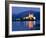 Eilean Donan Castle Floodlit at Night on Loch Duich, Near Kyle of Lochalsh, Highland-Lee Frost-Framed Photographic Print