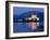 Eilean Donan Castle Floodlit at Night on Loch Duich, Near Kyle of Lochalsh, Highland-Lee Frost-Framed Photographic Print