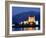 Eilean Donan Castle Floodlit at Night on Loch Duich, Near Kyle of Lochalsh, Highland-Lee Frost-Framed Photographic Print