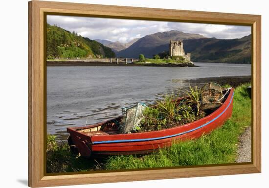 Eilean Donan Castle, Highland, Scotland-Peter Thompson-Framed Premier Image Canvas
