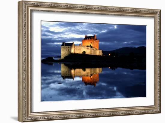 Eilean Donan Castle, Highland, Scotland-Peter Thompson-Framed Premium Photographic Print