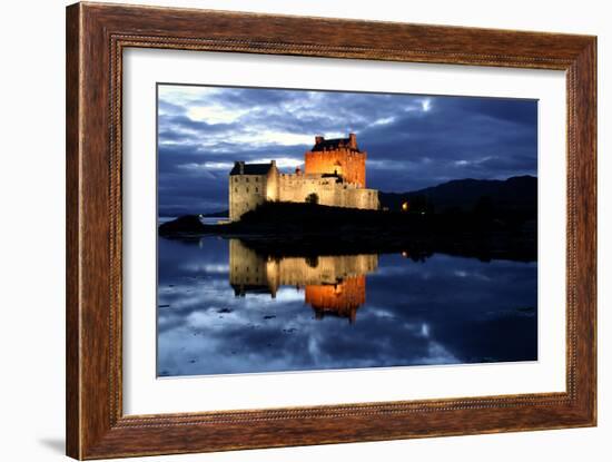 Eilean Donan Castle, Highland, Scotland-Peter Thompson-Framed Premium Photographic Print