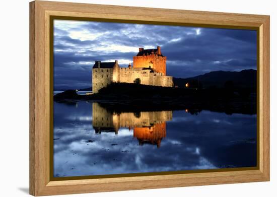 Eilean Donan Castle, Highland, Scotland-Peter Thompson-Framed Premier Image Canvas