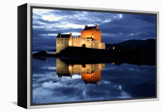 Eilean Donan Castle, Highland, Scotland-Peter Thompson-Framed Premier Image Canvas