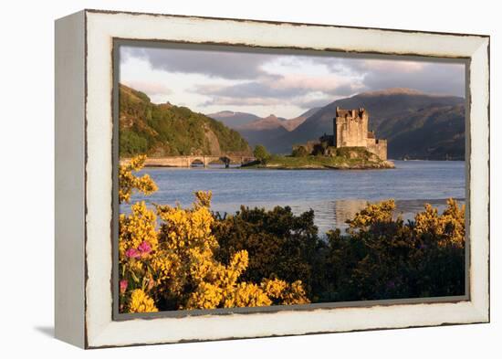 Eilean Donan Castle, Highland, Scotland-Peter Thompson-Framed Premier Image Canvas