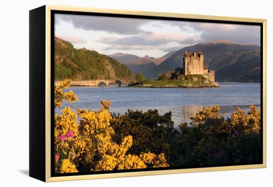 Eilean Donan Castle, Highland, Scotland-Peter Thompson-Framed Premier Image Canvas