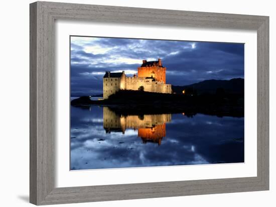 Eilean Donan Castle, Highland, Scotland-Peter Thompson-Framed Photographic Print