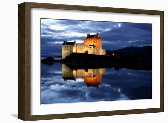 Eilean Donan Castle, Highland, Scotland-Peter Thompson-Framed Photographic Print