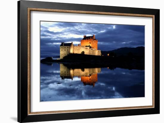 Eilean Donan Castle, Highland, Scotland-Peter Thompson-Framed Photographic Print