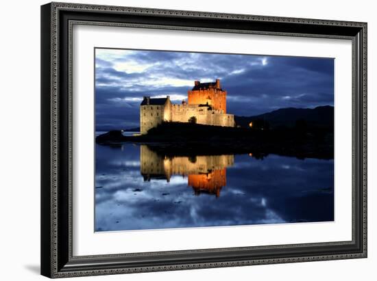 Eilean Donan Castle, Highland, Scotland-Peter Thompson-Framed Photographic Print