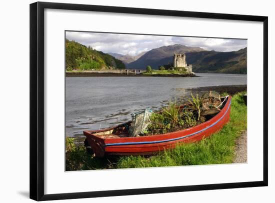 Eilean Donan Castle, Highland, Scotland-Peter Thompson-Framed Photographic Print