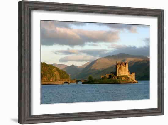 Eilean Donan Castle, Highland, Scotland-Peter Thompson-Framed Photographic Print