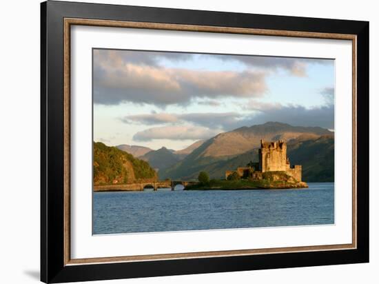 Eilean Donan Castle, Highland, Scotland-Peter Thompson-Framed Photographic Print