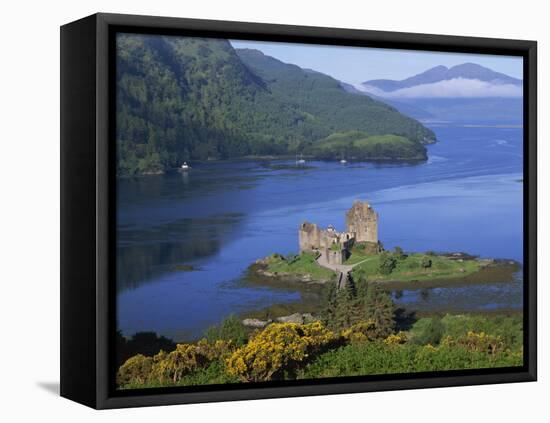 Eilean Donan Castle, Highlands, Scotland, United Kingdom, Europe-Groenendijk Peter-Framed Premier Image Canvas