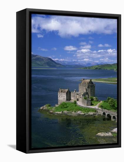 Eilean Donan Castle, Highlands, Scotland, United Kingdom, Europe-null-Framed Premier Image Canvas