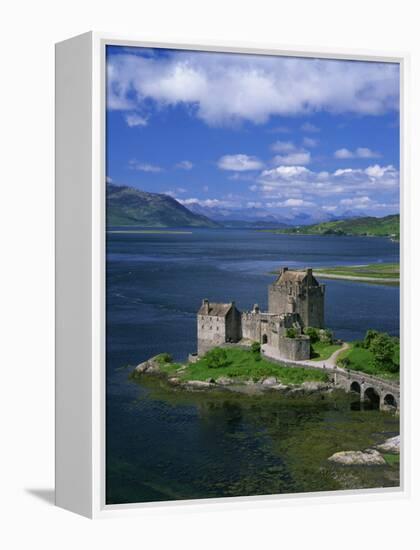 Eilean Donan Castle, Highlands, Scotland, United Kingdom, Europe-null-Framed Premier Image Canvas