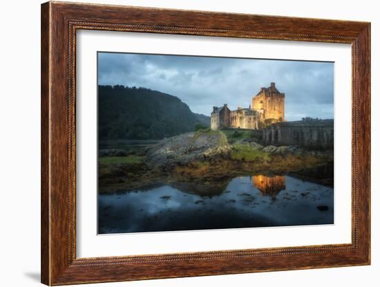 Eilean Donan Castle In Scotland-Philippe Manguin-Framed Photographic Print