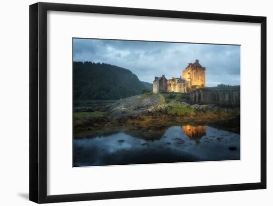 Eilean Donan Castle In Scotland-Philippe Manguin-Framed Photographic Print