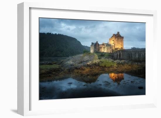 Eilean Donan Castle In Scotland-Philippe Manguin-Framed Photographic Print