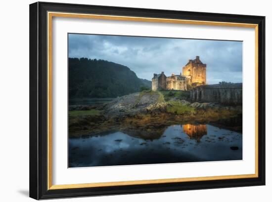 Eilean Donan Castle In Scotland-Philippe Manguin-Framed Photographic Print