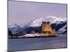 Eilean Donan Castle in Winter, Highlands, Scotland-Pearl Bucknell-Mounted Photographic Print