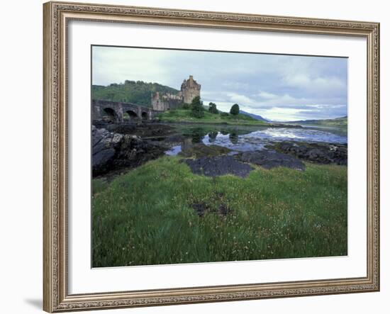 Eilean Donan Castle, Isle of Skye, Scotland-William Sutton-Framed Photographic Print