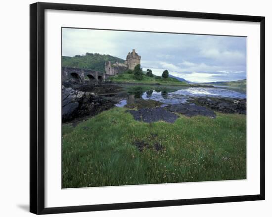 Eilean Donan Castle, Isle of Skye, Scotland-William Sutton-Framed Photographic Print