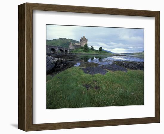 Eilean Donan Castle, Isle of Skye, Scotland-William Sutton-Framed Photographic Print