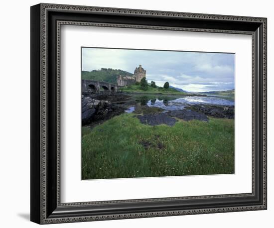 Eilean Donan Castle, Isle of Skye, Scotland-William Sutton-Framed Photographic Print