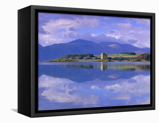 Eilean Donan Castle, Loch Duich, Highland Region, Scotland, UK, Europe-Gavin Hellier-Framed Premier Image Canvas