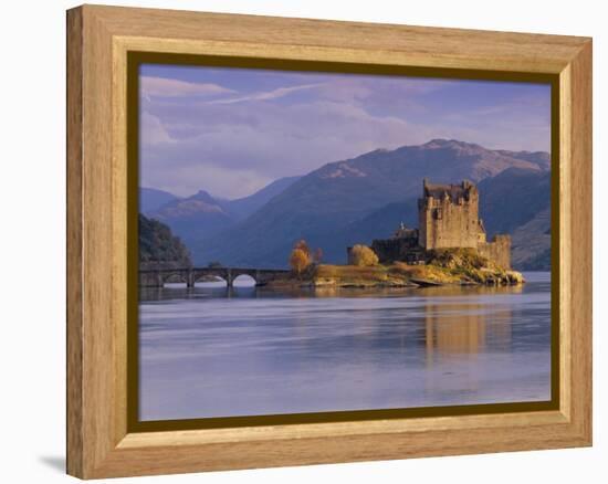 Eilean Donan Castle, Loch Duich, Highland Region, Scotland, UK, Europe-Gavin Hellier-Framed Premier Image Canvas