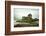 Eilean Donan Castle on a Cloudy Day. Low Tide. Highlands, Scotland. UK-A_nella-Framed Photographic Print