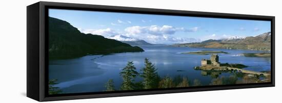 Eilean Donan Castle Scotland-null-Framed Stretched Canvas