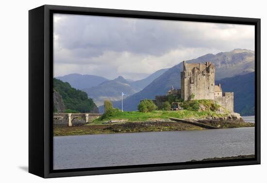 Eilean Donan Castle-meunierd-Framed Premier Image Canvas