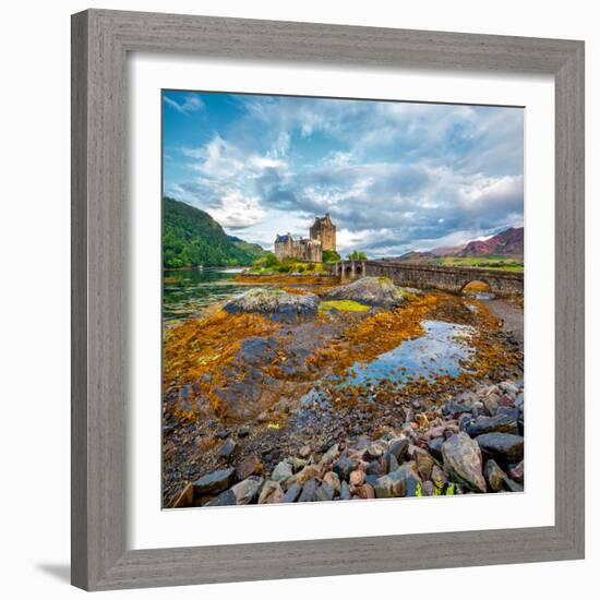 Eilean Donan Castle-Lars Van de Goor-Framed Photographic Print