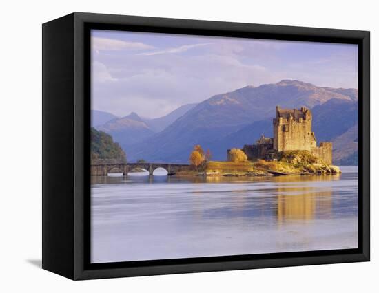 Eilean Donan (Eilean Donnan) Castle, Dornie, Highlands Region, Scotland, UK, Europe-Gavin Hellier-Framed Premier Image Canvas
