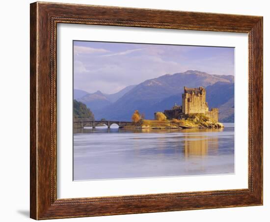 Eilean Donan (Eilean Donnan) Castle, Dornie, Highlands Region, Scotland, UK, Europe-Gavin Hellier-Framed Photographic Print