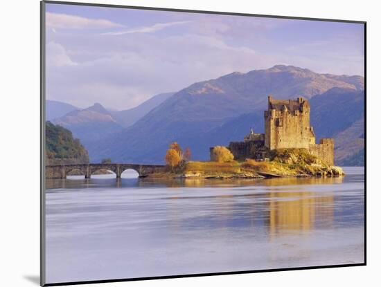 Eilean Donan (Eilean Donnan) Castle, Dornie, Highlands Region, Scotland, UK, Europe-Gavin Hellier-Mounted Photographic Print