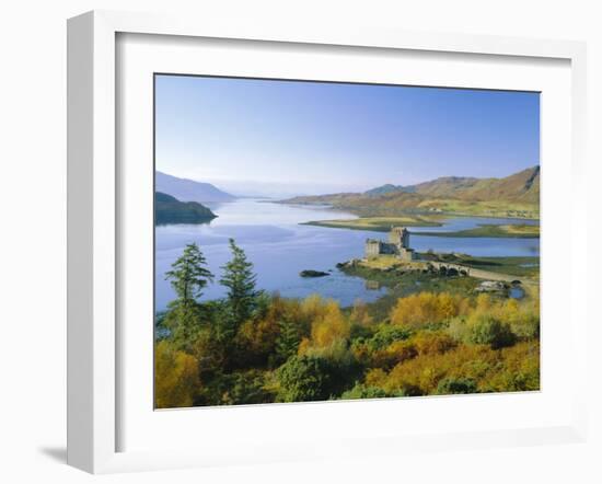 Eilean Donan (Eilean Donnan) Castle, Dornie, Highlands Region, Scotland, UK, Europe-Roy Rainford-Framed Photographic Print