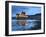 Eilean Donan (Eilean Donnan) Castle Illuminated, Dornie, Loch Duich, Highlands Region, Scotland-Chris Hepburn-Framed Photographic Print